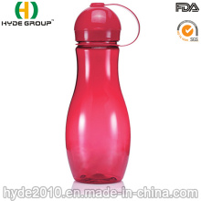 BPA Free Curving Easy Hold Kunststoff Wasserflasche